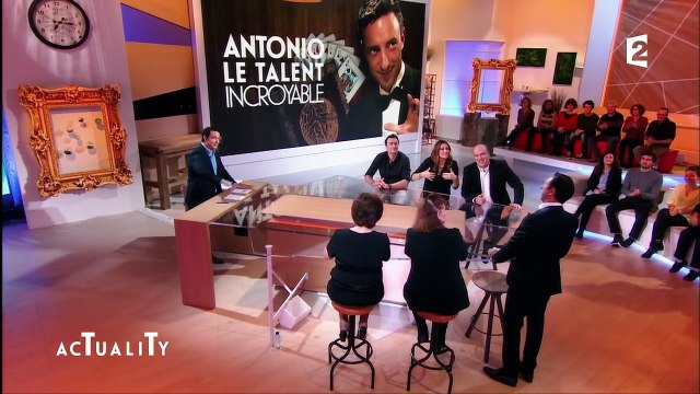 Antonio le magicien bluffe Catherine Jacob #AcTualiTy