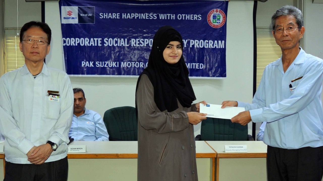 HSC Scholarship 2016 Under CSR by Pak Suzuki