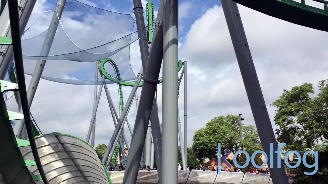 Roller Coaster Fog Tunnel