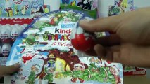 Advent Calendar new Play doh Kinder surprise eggs unboxing toys - Day 1 to 24