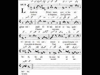 Offertorium Laudate Dominum, Dominica IV Quadragesimae (4 Carême