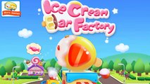 ICE CREAM BAR FACTORY | BABY PANDA MAKE ICE CREAM | BABYBUS GAMES