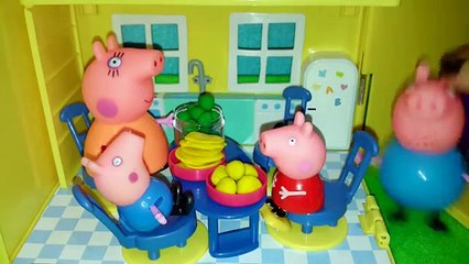 Peppa Pig Garden Свинка Пеппа Огород Собирают овощи ペッパピッグ庭の野菜を収集