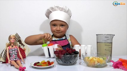 ✔ Barbie Doll is preparing ice cream / Кукла Барби и Ярослава готовят мороженое. Серия 26 ✔