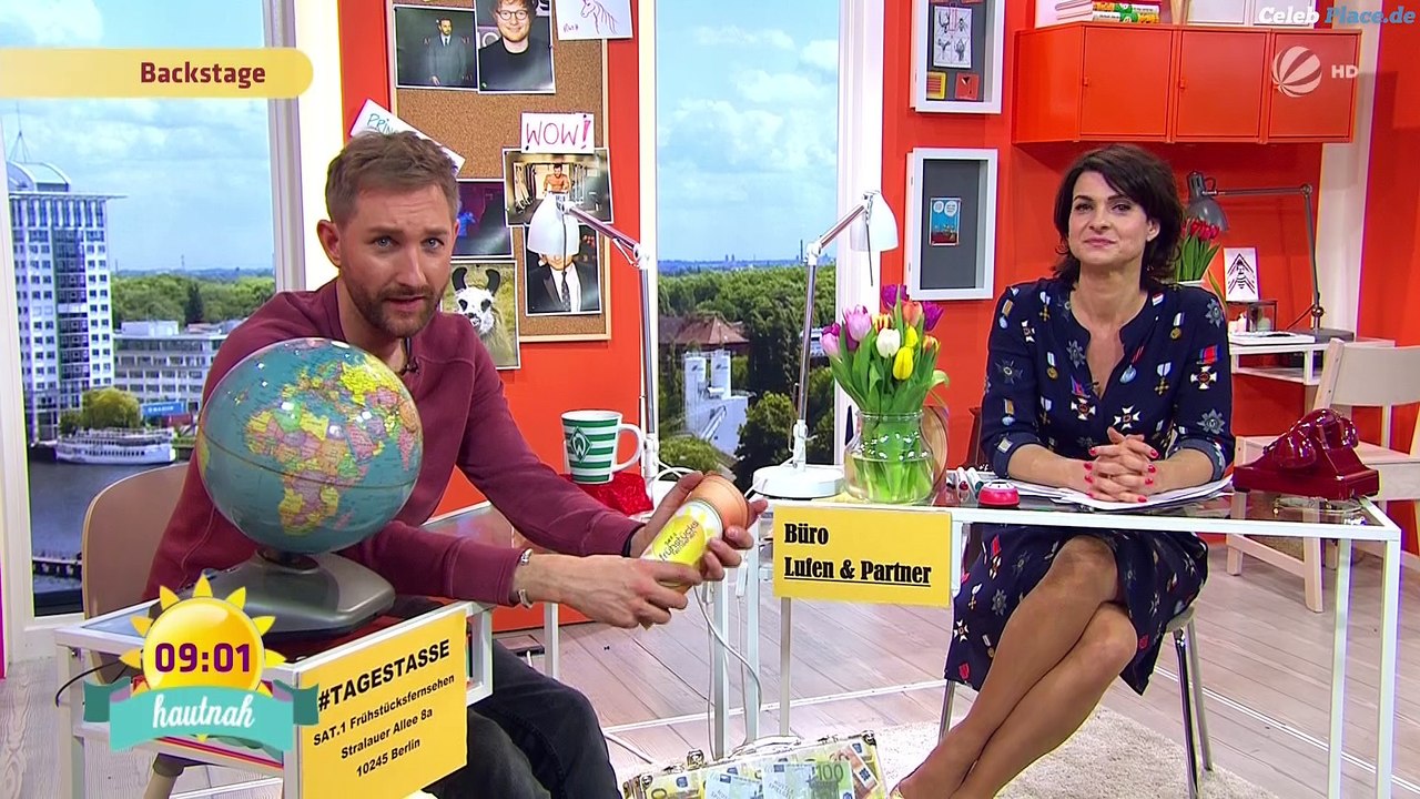 Marlene Lufen – SAT.1 Frühstücksfernsehen – SAT.1 HD – 15.3.2017
