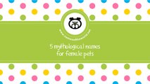 Mythological names for female pets - www.namesoftheworld.net