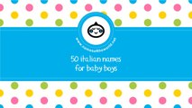 50 Italian names for baby boys - the best names for your baby - www.namesoftheworld.net