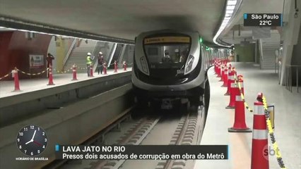 Diretor de estatal e subsecretário de Turismo são presos por corrupção no metrô