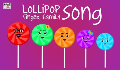 Lollipop Finger Family Song | Nursery Rhymes For Children | Catrack Kids