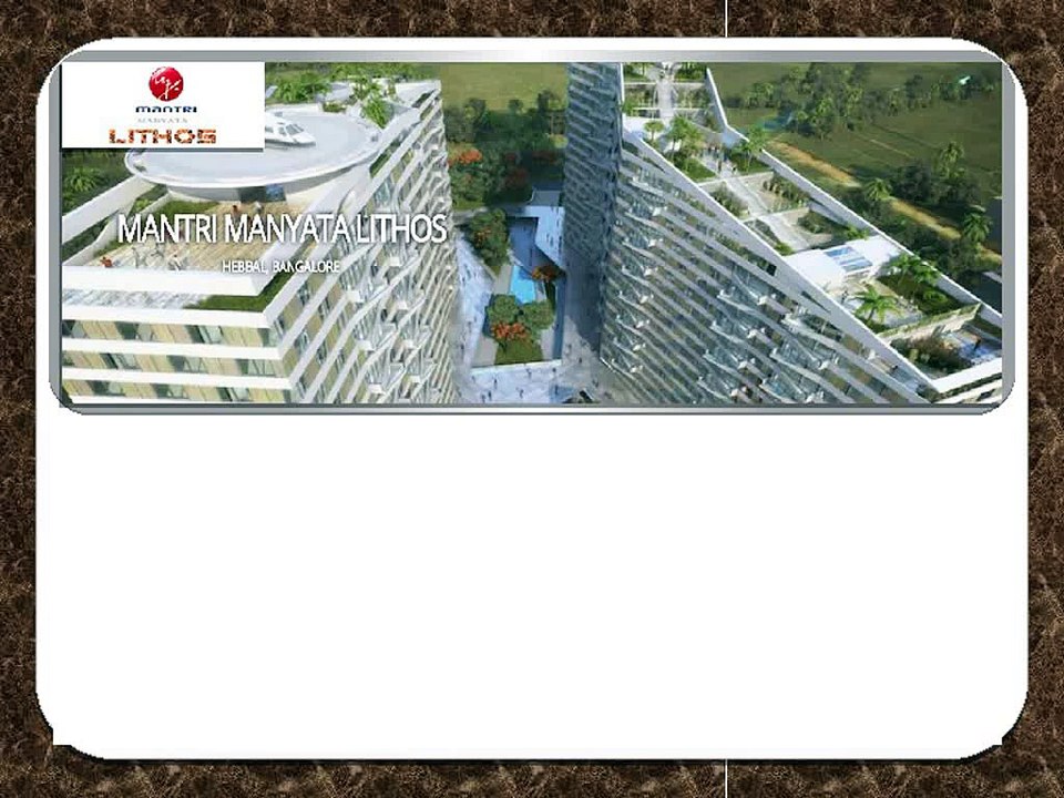 Get Affordable Apartments from Mantri Lithos Homes in Bangalore | Call 9953592848