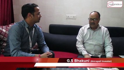 Realty media one to one- with Mr. G.S. Bhakuni (One another case against Amrapali Group)