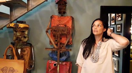 Je travaille beaucoup avec les artistes Haïtiens