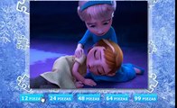 Frozen Disney -Elsa Anna Frozens Baby Princess videos Games puzzle for Kids
