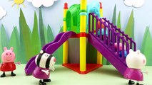 Granddad Dogs Garage Peppa Pig Toys Stop motion animation Cartoons all new english compil