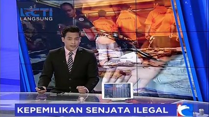 Kedapatan Membawa Senpi, Pekerja Tambang Ditangkap Petugas