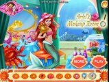 Mermaid Ariel and Princess Anna Dressing Room - Cartoon Game for Kids - Disney Princesses