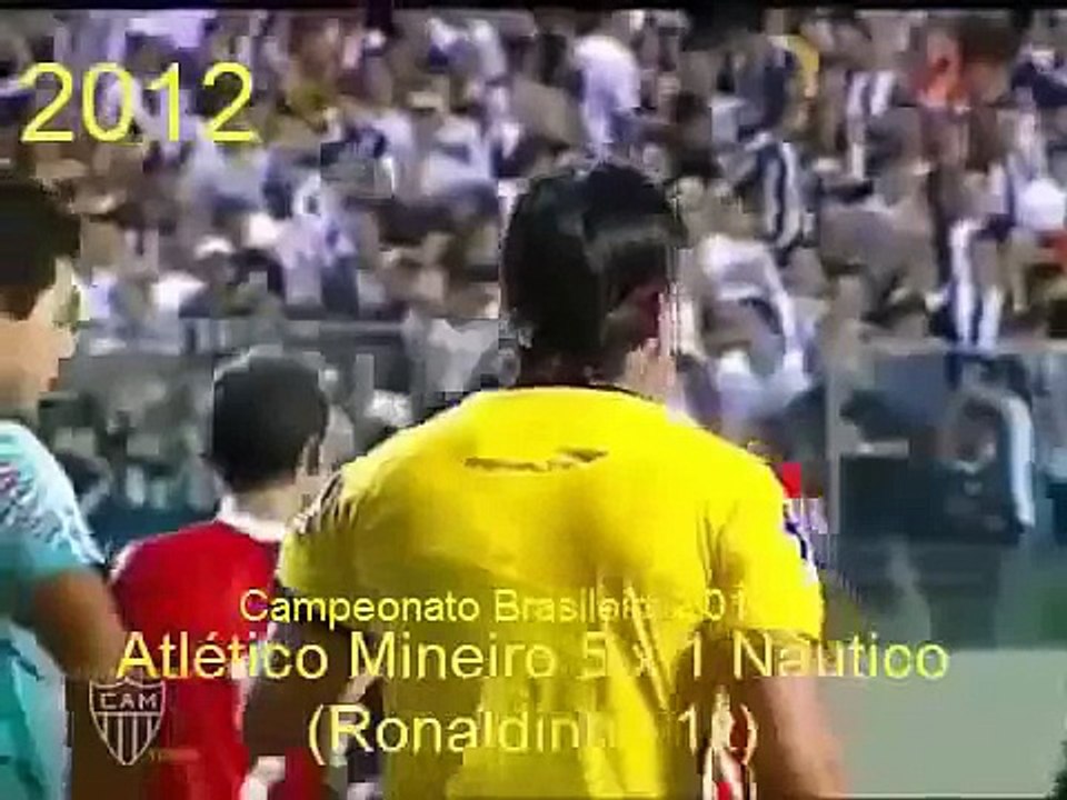 Todos os GOLS do Ronaldinho com o GALO na Narração do Caixa Especial