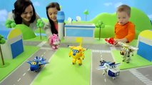 Super Wings Transformers - Transforming Toys Planes by Auldey Toys, Jerome, Dizzy, Jet and