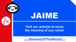 How to pronounce JAIME in Spanish? - Names Pronunciation - www.namesoftheworld.net
