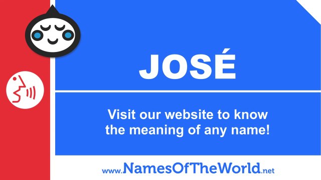 How to pronounce JOSE in Spanish? - Names Pronunciation - namesoftheworld.net