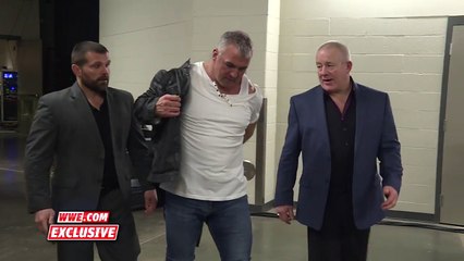 Shane McMahon walks out of SmackDown LIVE on his own two feet- SmackDown LIVE Fallout, Mar. 14, 2017