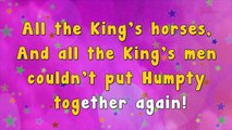 Karaoke: Humpty Dumpty - Songs With Lyrics - Cartoon/Animated Rhymes For Kids
