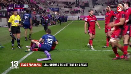 Les joueurs du Stade Français n'acceptent pas la fusion avec le Racing