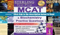 Read Sterling Test Prep MCAT Organic Chemistry   Biochemistry Practice Questions: High Yield MCAT