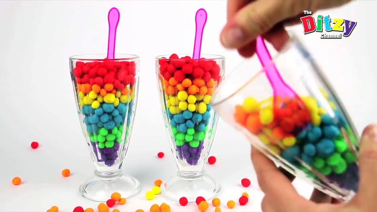 Play-Doh Dippin Dots Rainbow Surprise Popcorn Blind Bag Kinder MLP Hello Kitty Inside Out