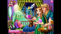 Frozen Princess Anna and Kristoff Baby Feeding - Disney Frozen Movie Cartoon Game for Kids