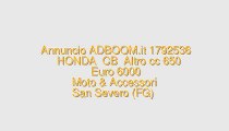 HONDA  CB  Altro cc 650