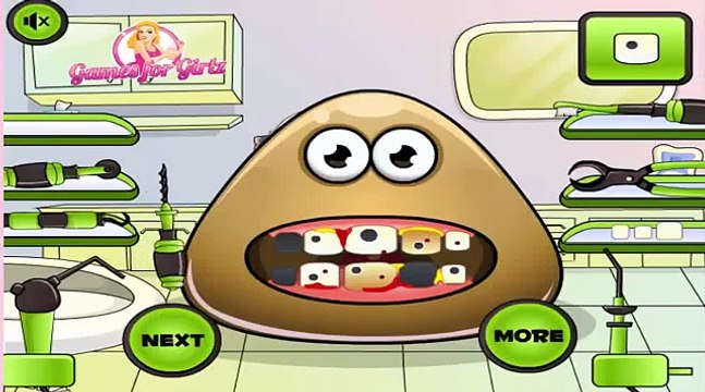 Детские игры для детей /Игра Поу /Поу лечит зубы