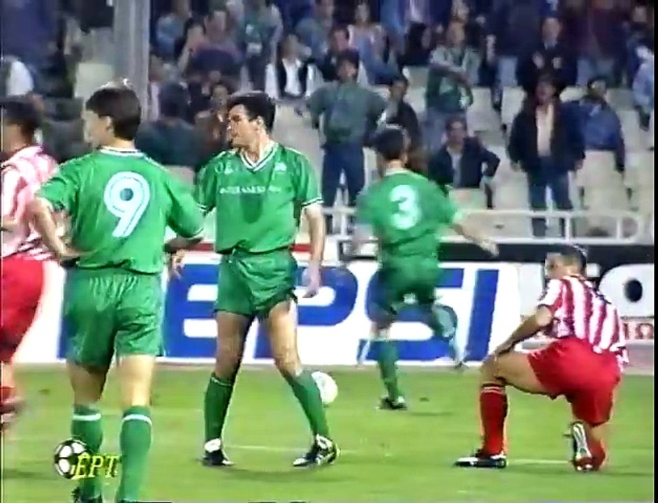 Παναθηναϊκός 1-0 Ολυμπιακός - Τελικός Κυπέλλου Ελλάδας - Στιγμιότυπα - Απονομή - 12 Μαΐου 1993