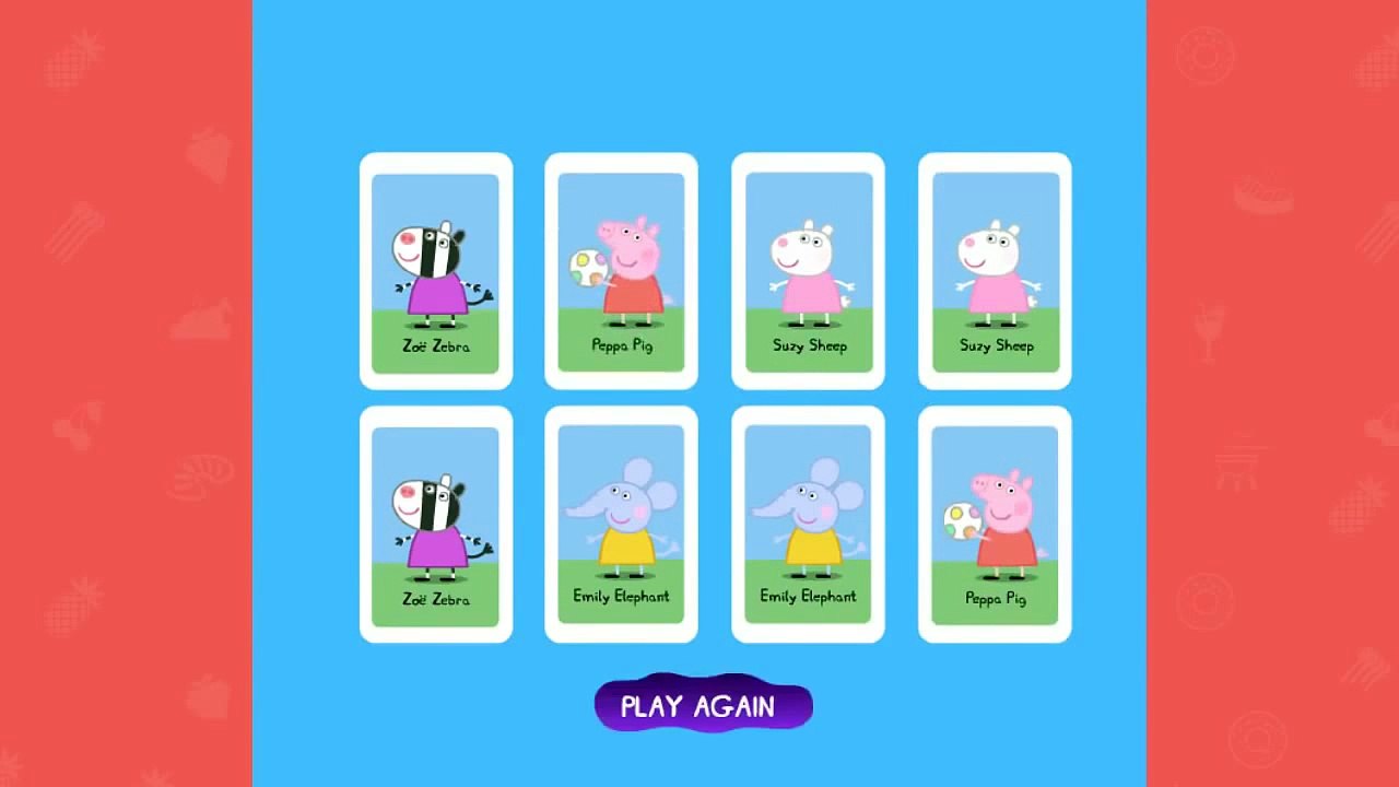 Peppa Pig - Le jeu de Mémory - memo game avec Touni Toys