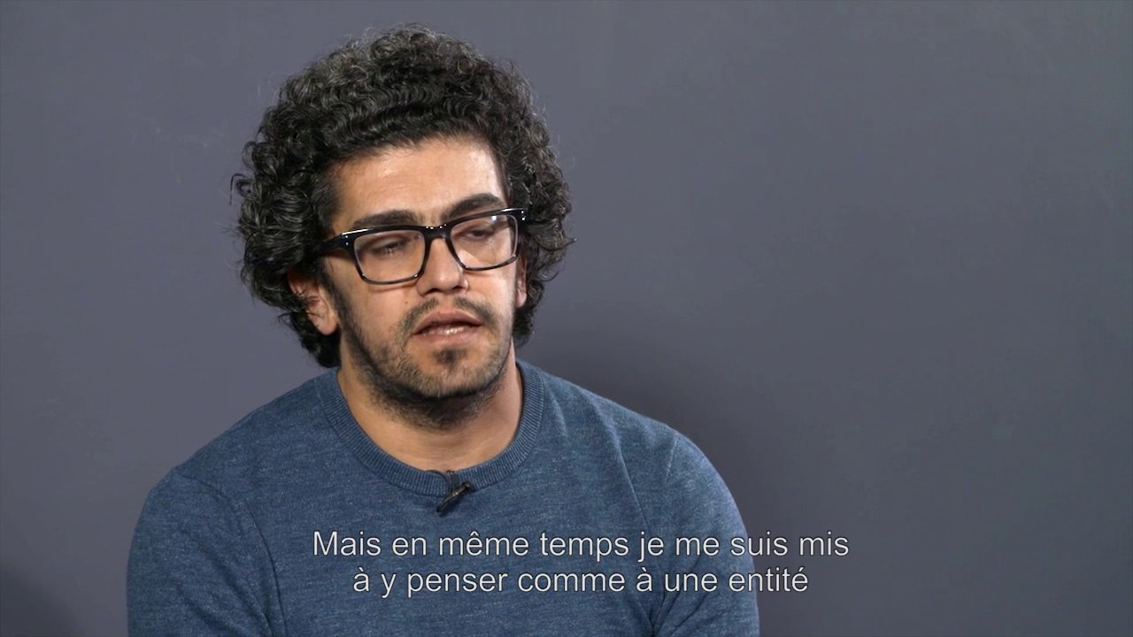 Basim Magdy au Jeu de Paume