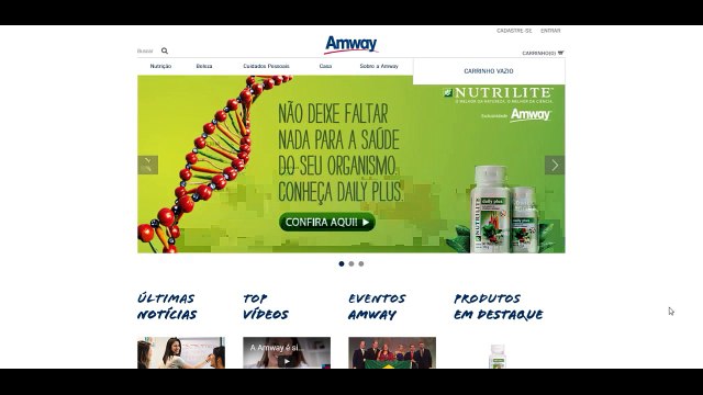 Como Fazer o Cadastro no Novo Site da Amway