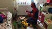 CRAZY COCA COLA CHALLENGE! w/ Spiderman Joker & Hulk Toys Kids Video Coke Funny Movie in R