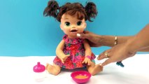 Baby Alive Poops GROSS Slime Poop Diaper Change and Doll Feeding Time Video