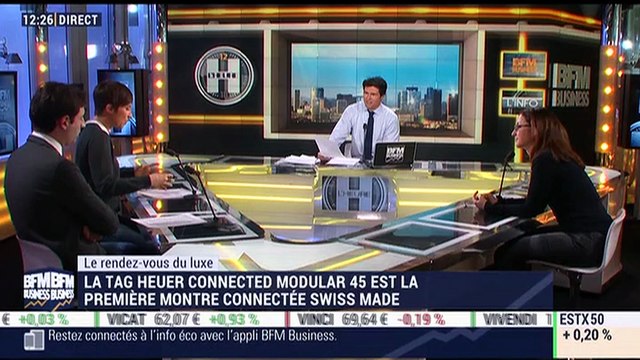 Le Rendez-vous du Luxe: TAG Heuer lance la Connected Modular 45, la première smartwatch Swiss made - 15/03