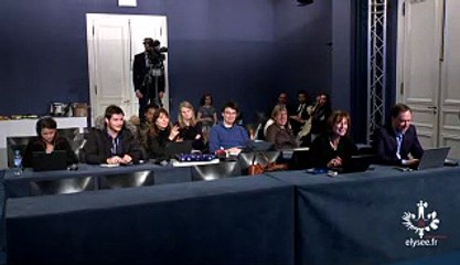 Stéphane le Foll très étonné face aux journalistes lors de son point presse aujourd'hui: "Vous n'êtes pas nombreux!"