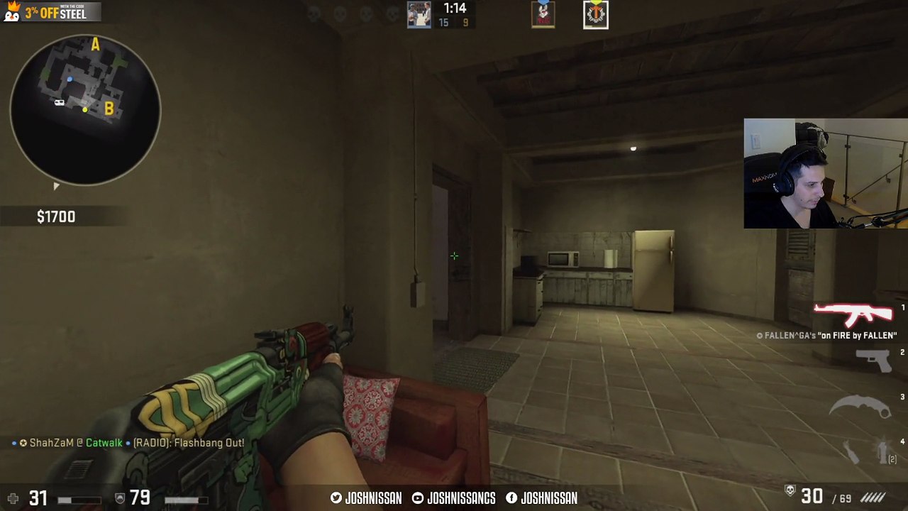 CSGO: Steel with the timing