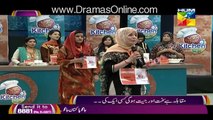 Lady Fighting With Sanam Jung in a Live Show
