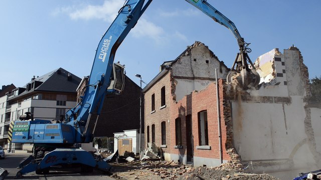 Jambes: Démolition de 6 maisons pour la passerelle sur la Meuse
