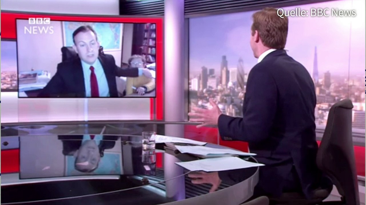 BBC-Experte erklärt TV-Panne mit Kindern