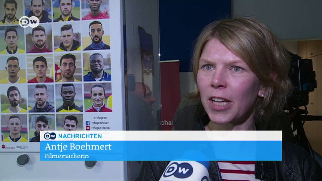 Refugee Eleven - elf Flüchtlinge, elf Profis | DW Nachrichten