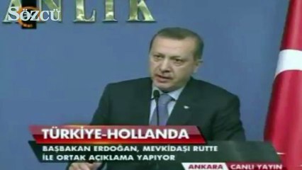 Erdoğan Hollanda başbakanını bir zamanlar böyle övmüştü