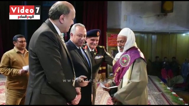 تكريم أسر شهداء ومصابى العمليات الحربية بالشرقية