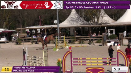 Amateur Vitesse 115cm - Aix Méreuil