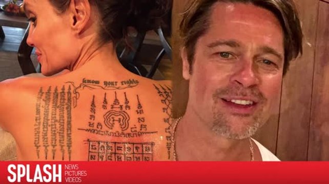 Angelina Jolie and Brad Pitt Used the Same Tattoo Ink to Symbolically Bind Them