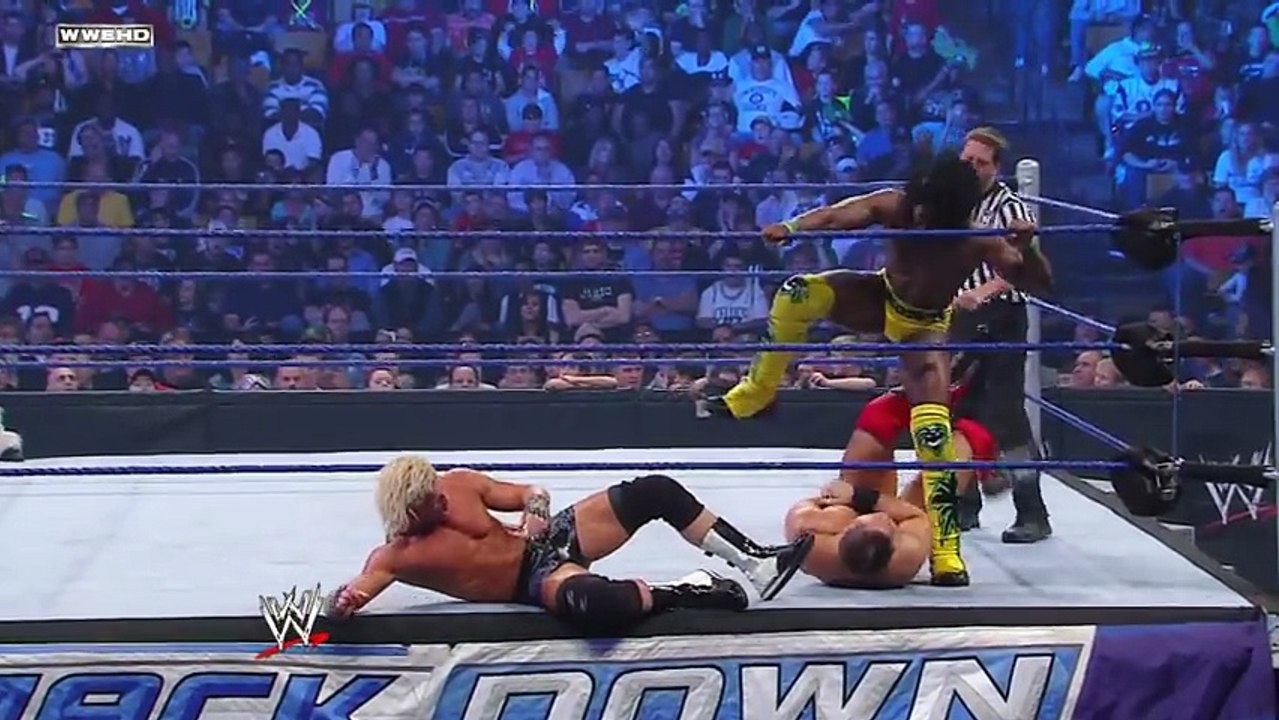 John Morrison and Kofi Kingston vs. The Miz and Dolph